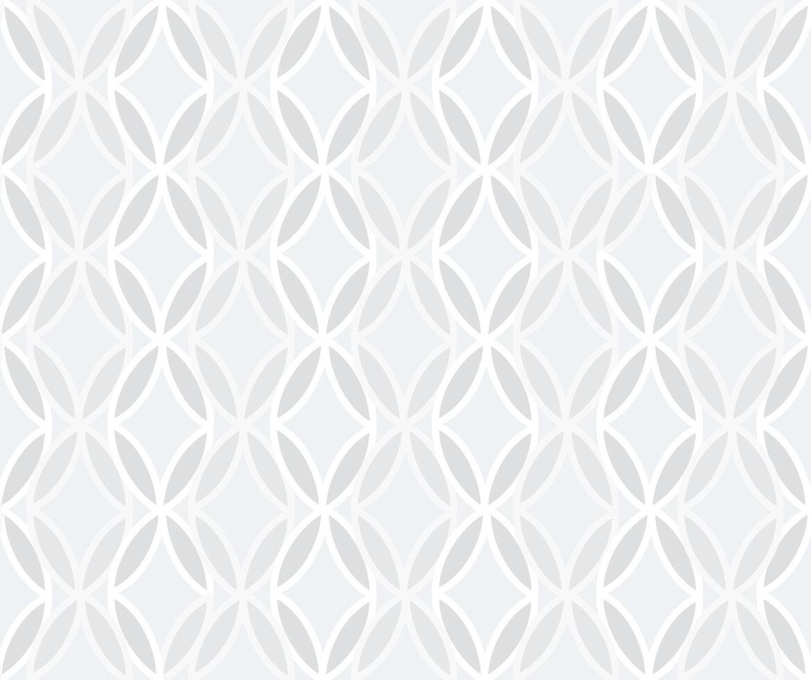 Seamless pattern with artistic floral ornamental lines. Flourish geometric minimal retro backdrop. Lines petals. Good for fabric, textile, wallpaper or package background design vector