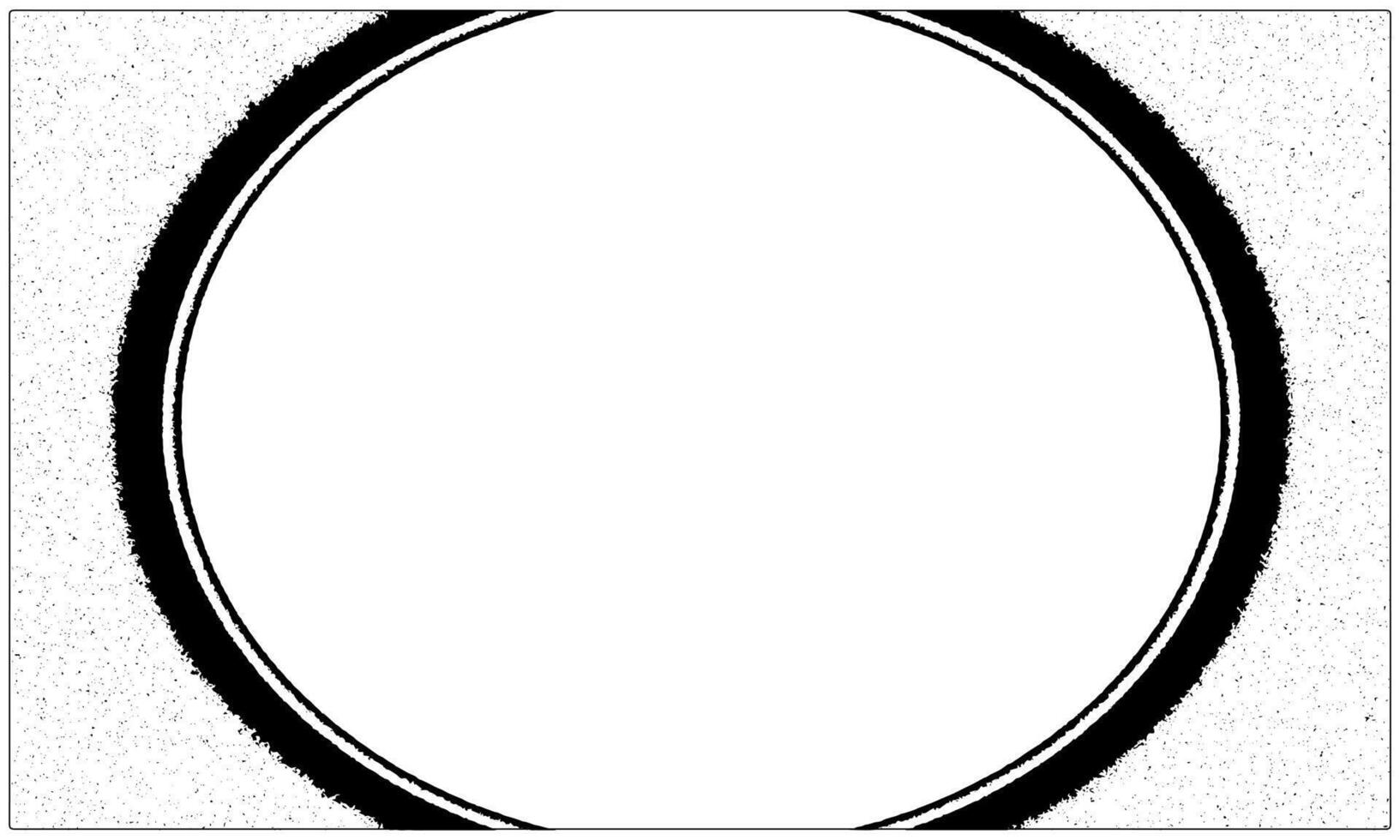 black and white frame vector