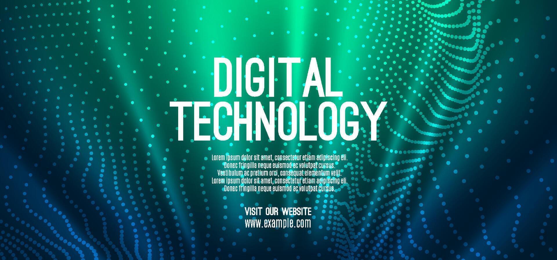 Digital technology speed connect blue green background, cyber nano information, abstract communication, innovation future tech data, internet global network connection, Ai big data, illustration 3d vector