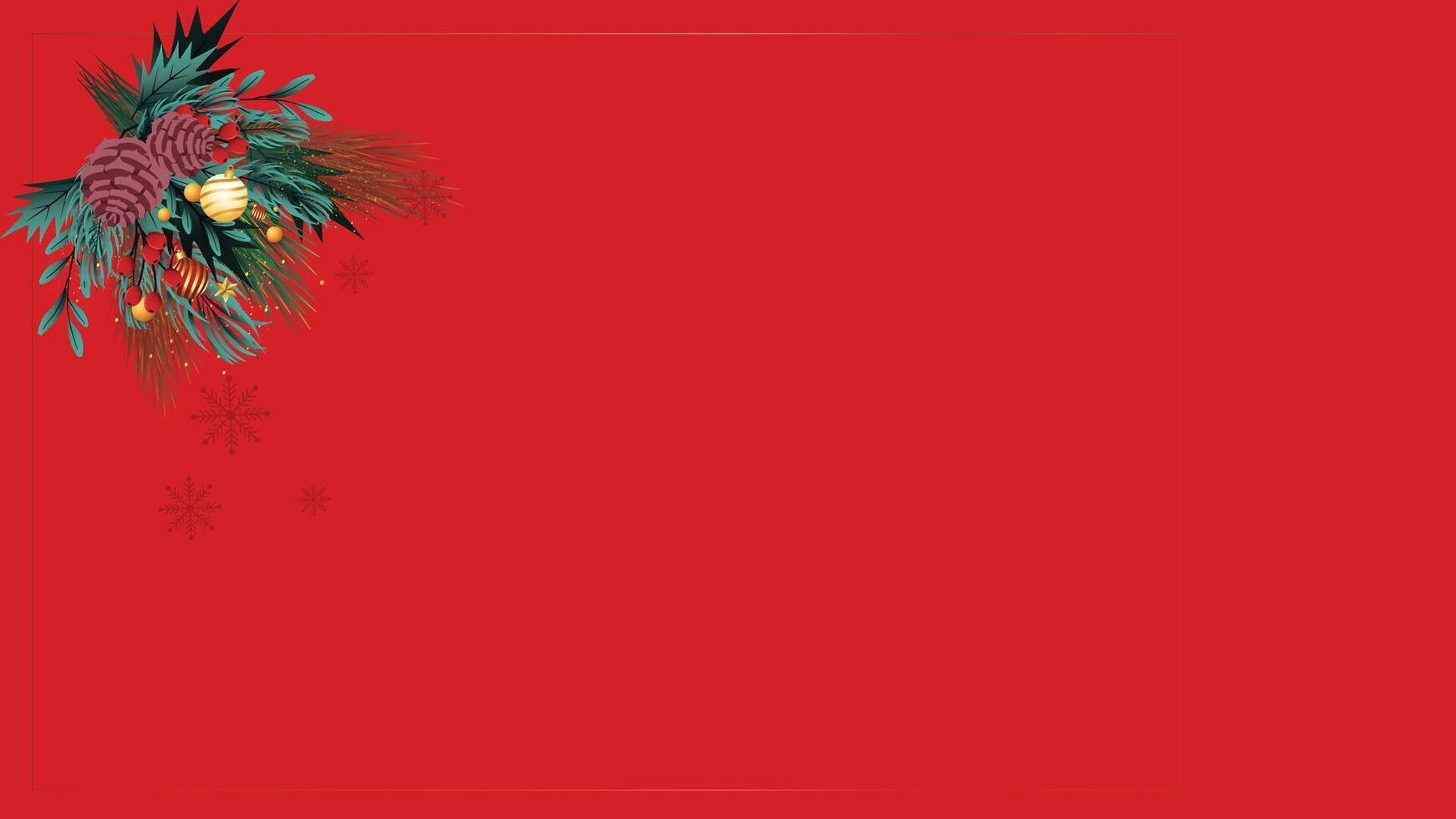 Christmas festival and decoration illustration background vector