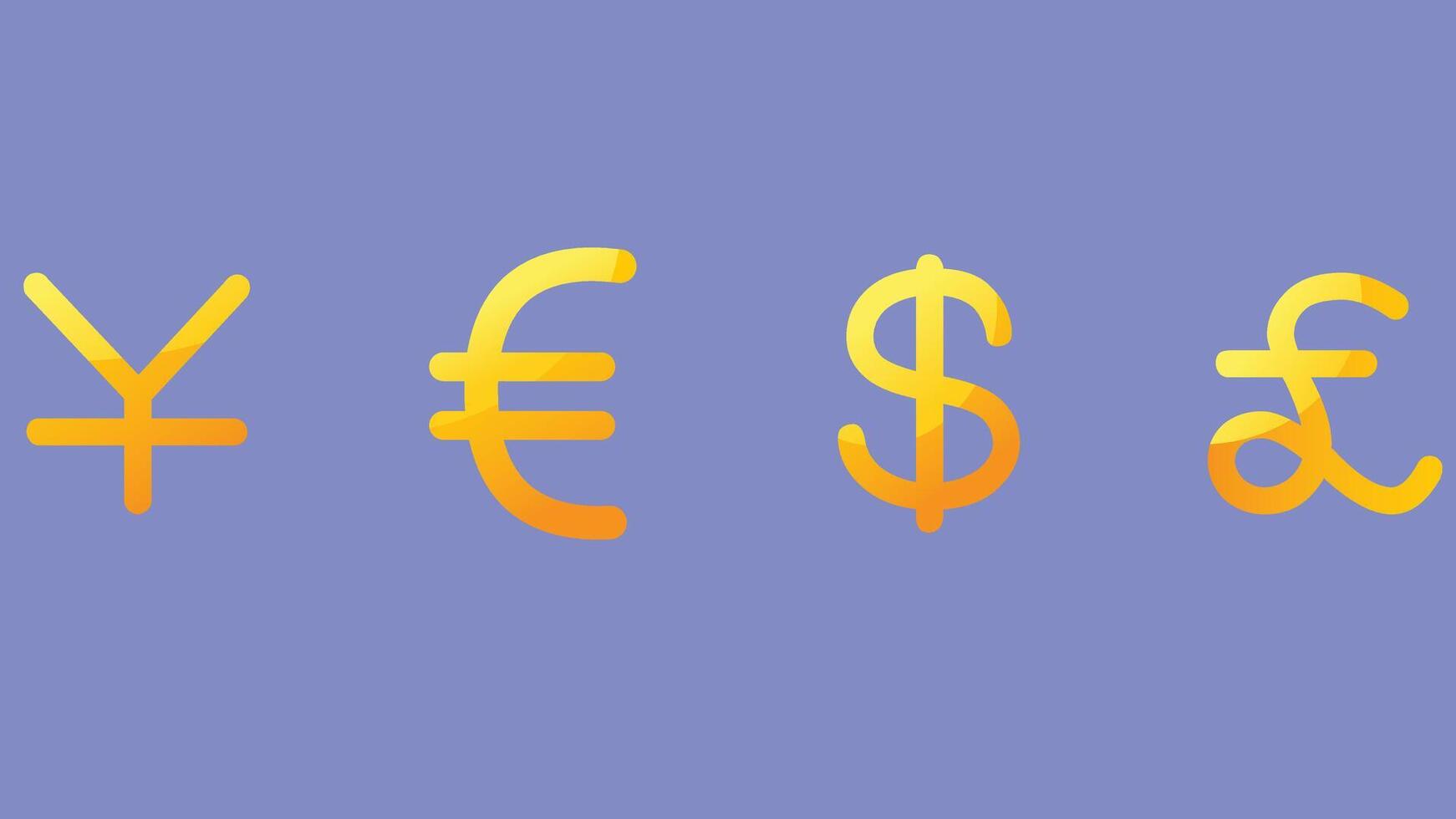 Money and Business concept illustration of financial management vector