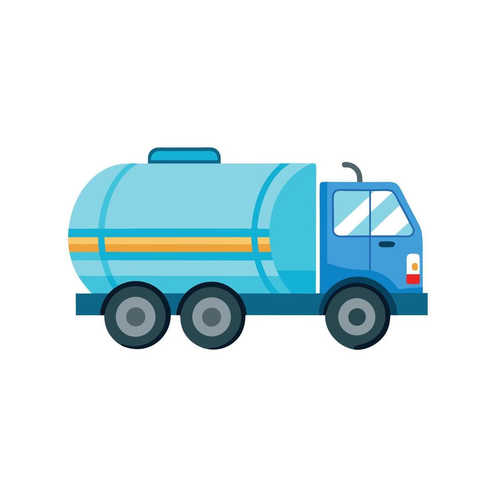 Realistic Truck Illustration vector