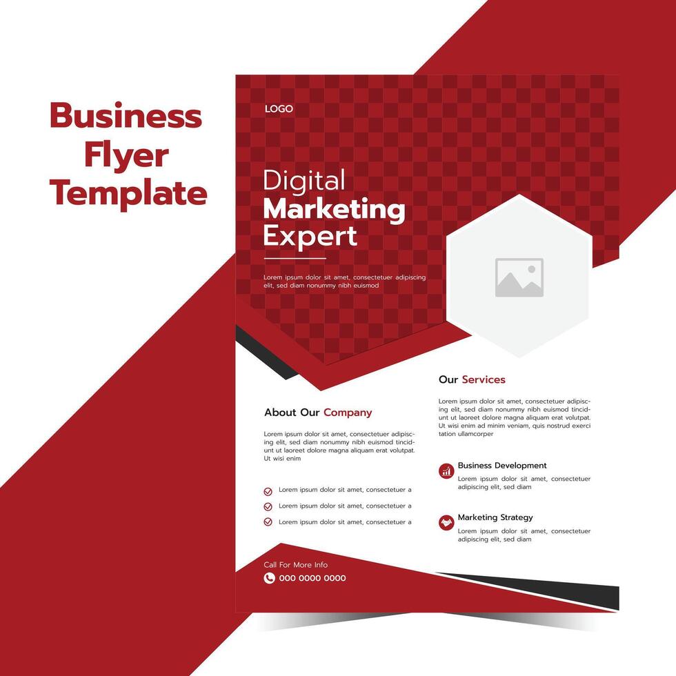 Corporate Professional Business Flyer design vector