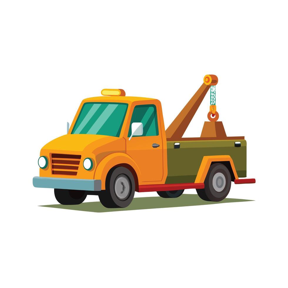 Realistic Truck Illustration vector