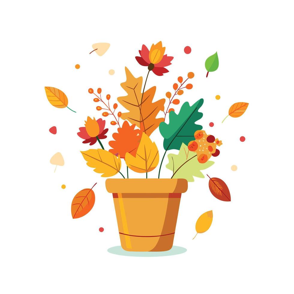 Flowerpot Houseplant Illustration vector