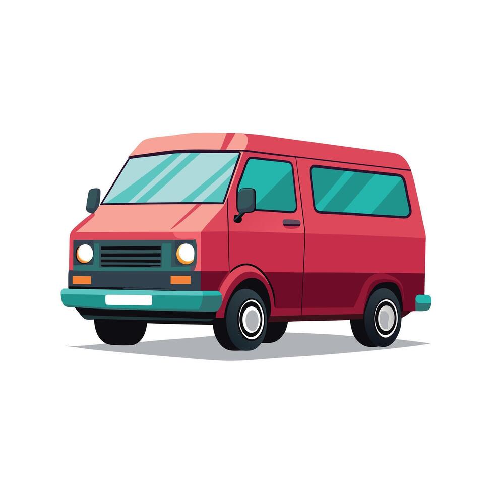 Realistic Truck Illustration vector