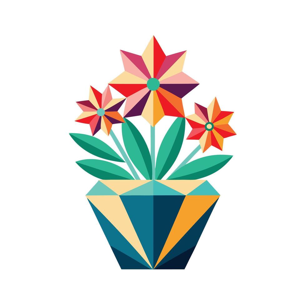 Flowerpot Houseplant Illustration vector