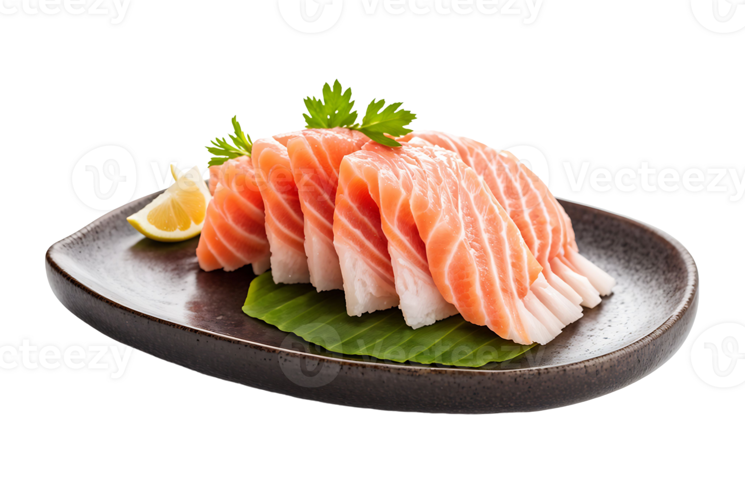 Sashimi Isolated on Transparent Background png