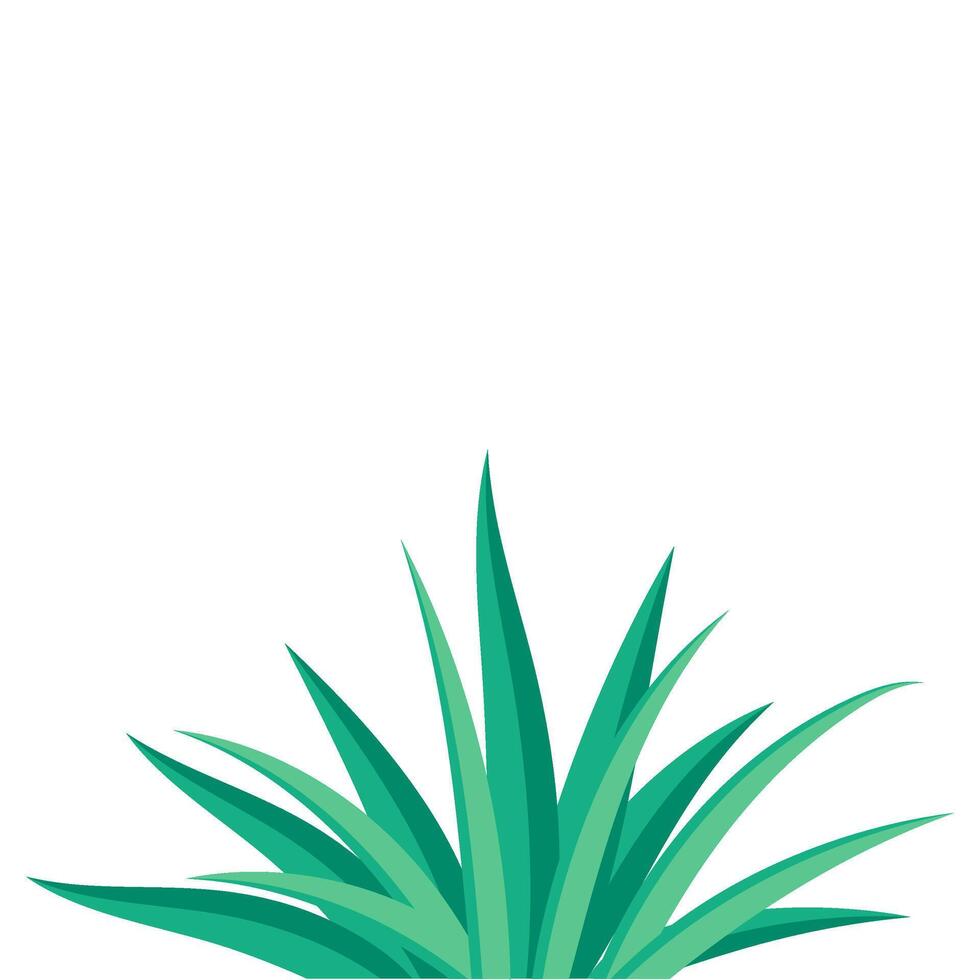 Flat Grass Illustration vector