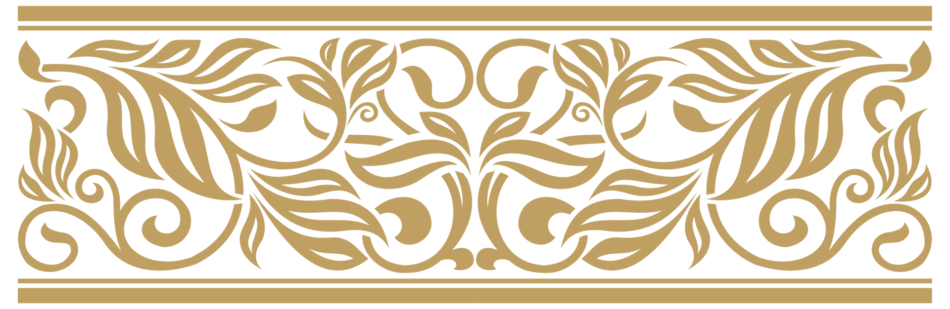 Gold ornament for elegant frame edge. Suitable for use as frames, calligraphy frames, edges, borders, certificates, books, covers, invitations png