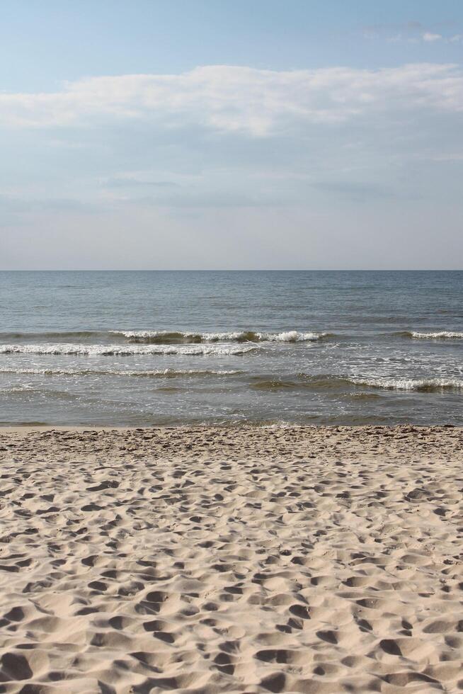 spring beach photo
