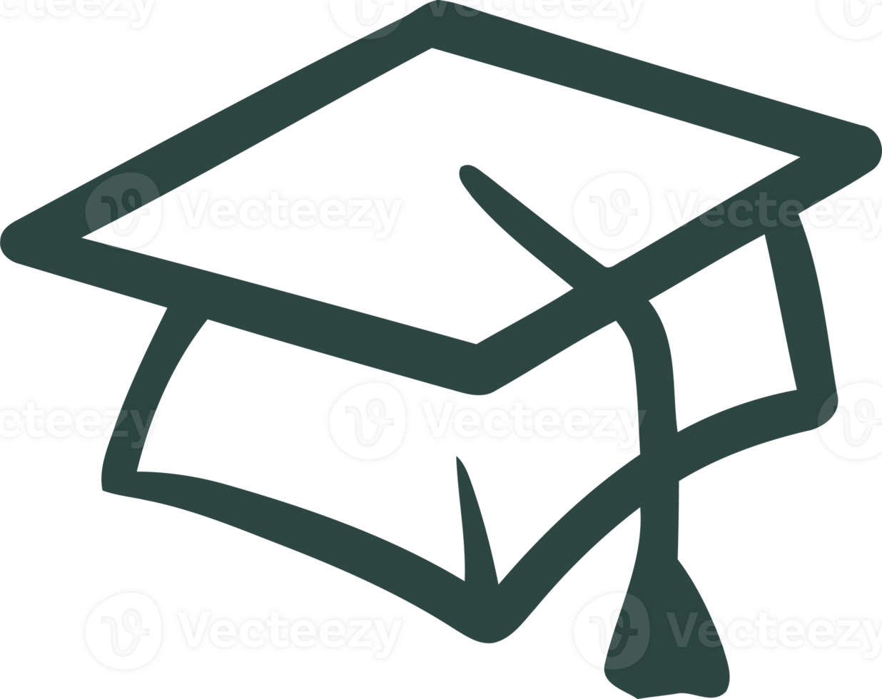 Hand drawn aesthetic highlights cover social media Doodle Element png