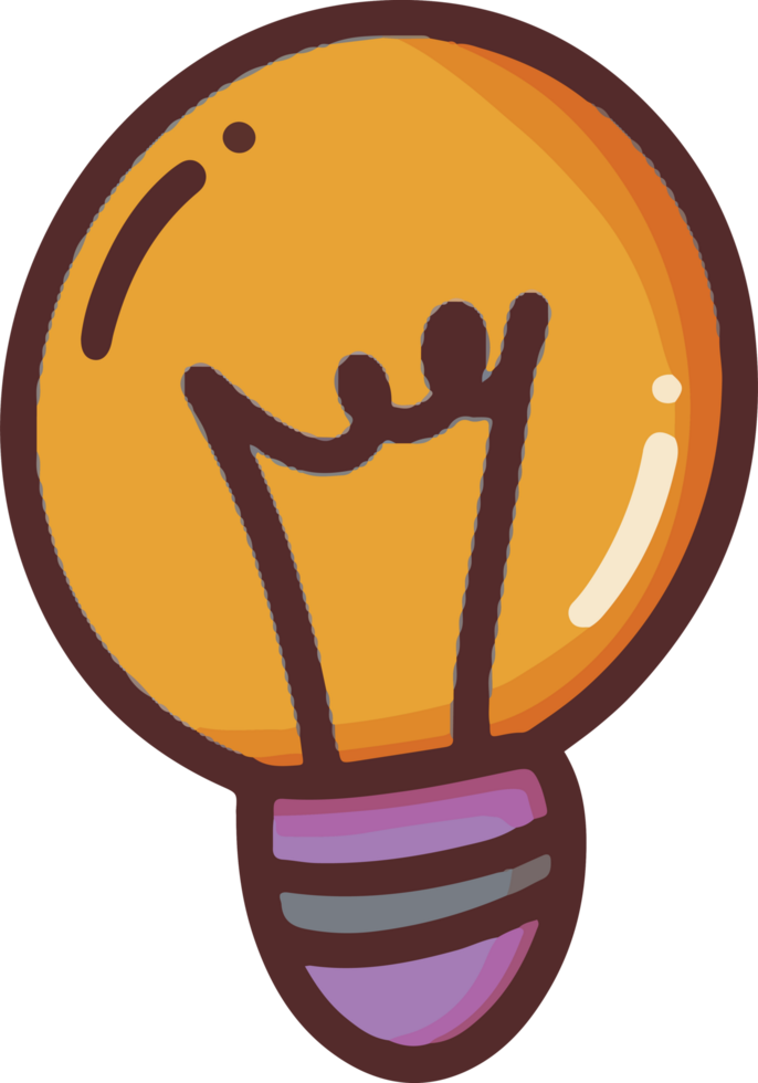 Hand drawn back to school illustration png