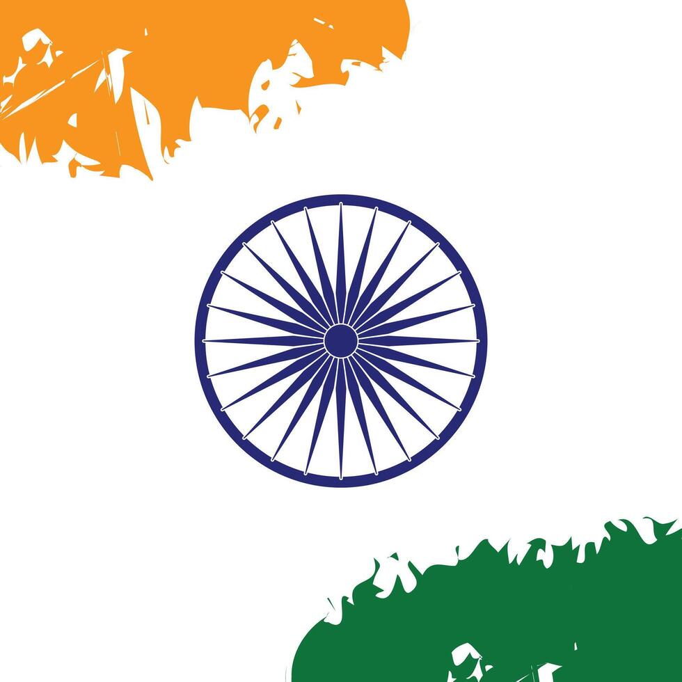 15th August Independence day template vector
