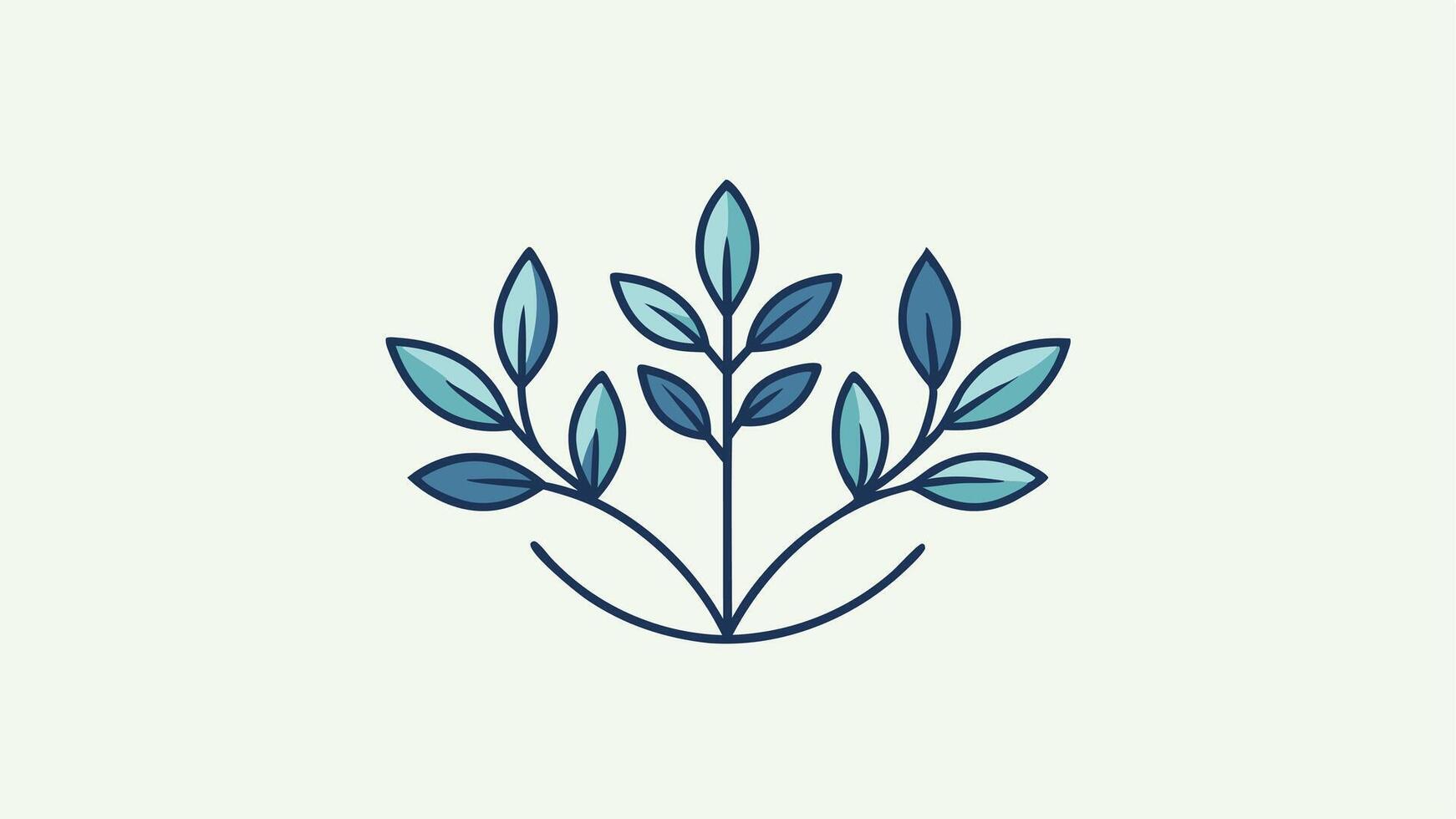 Laurel Wreath, Emblem Floral Branch Flat Style vector