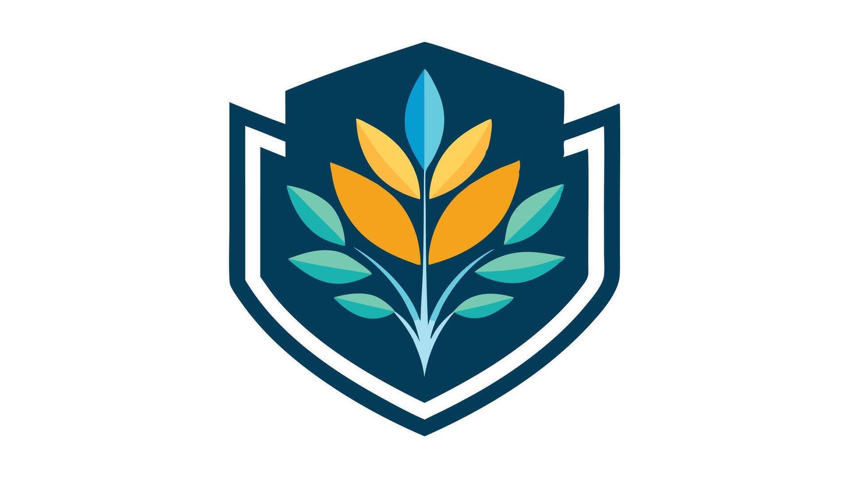 Laurel Wreath, Emblem Floral Branch Flat Style vector