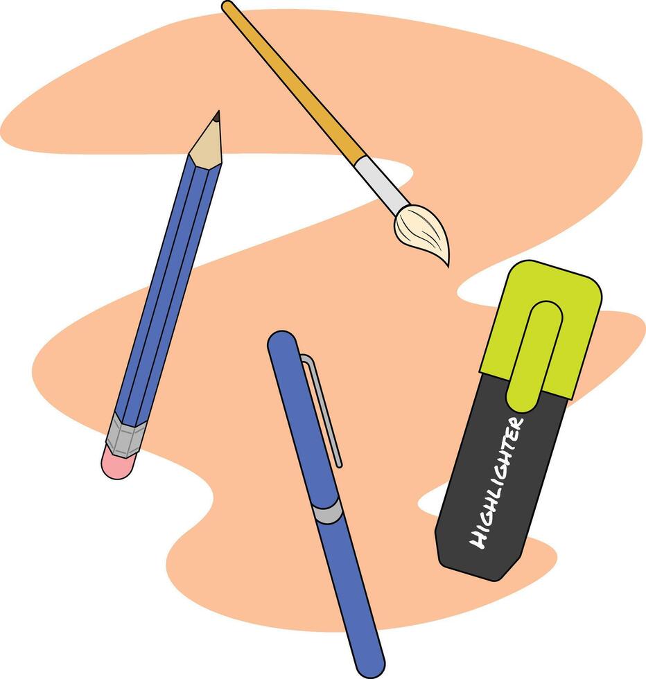 Back to School illustration vector