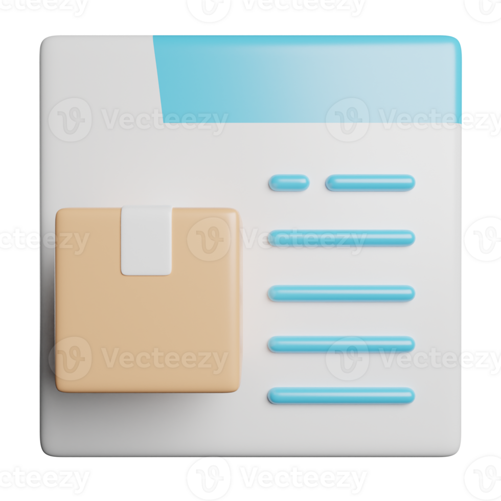 Parcel Package Box png