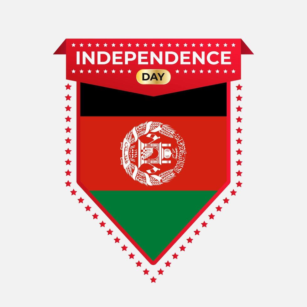 Afghanistan Independence Day Banner Design vector