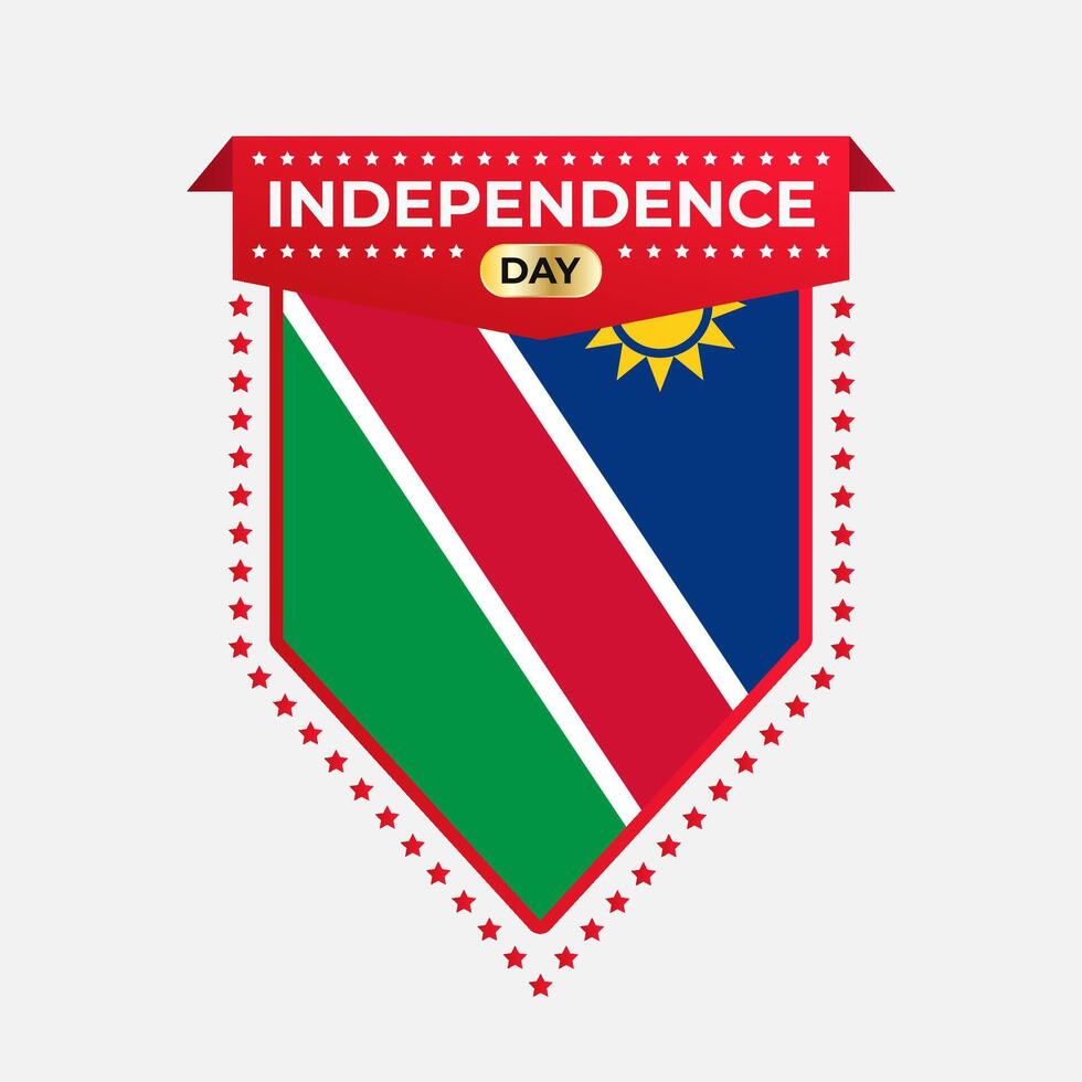 Namibia Independence Day Banner Design vector