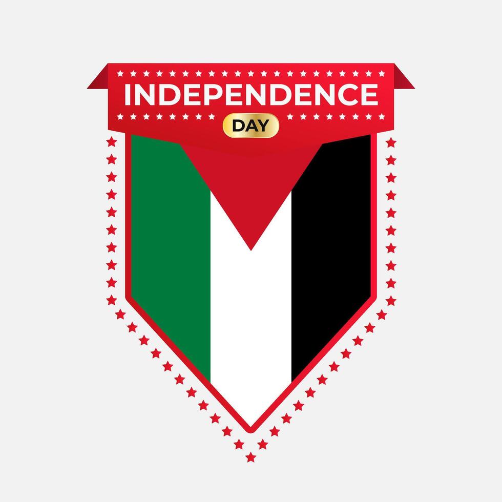 Jordan Independence Day Banner Design vector
