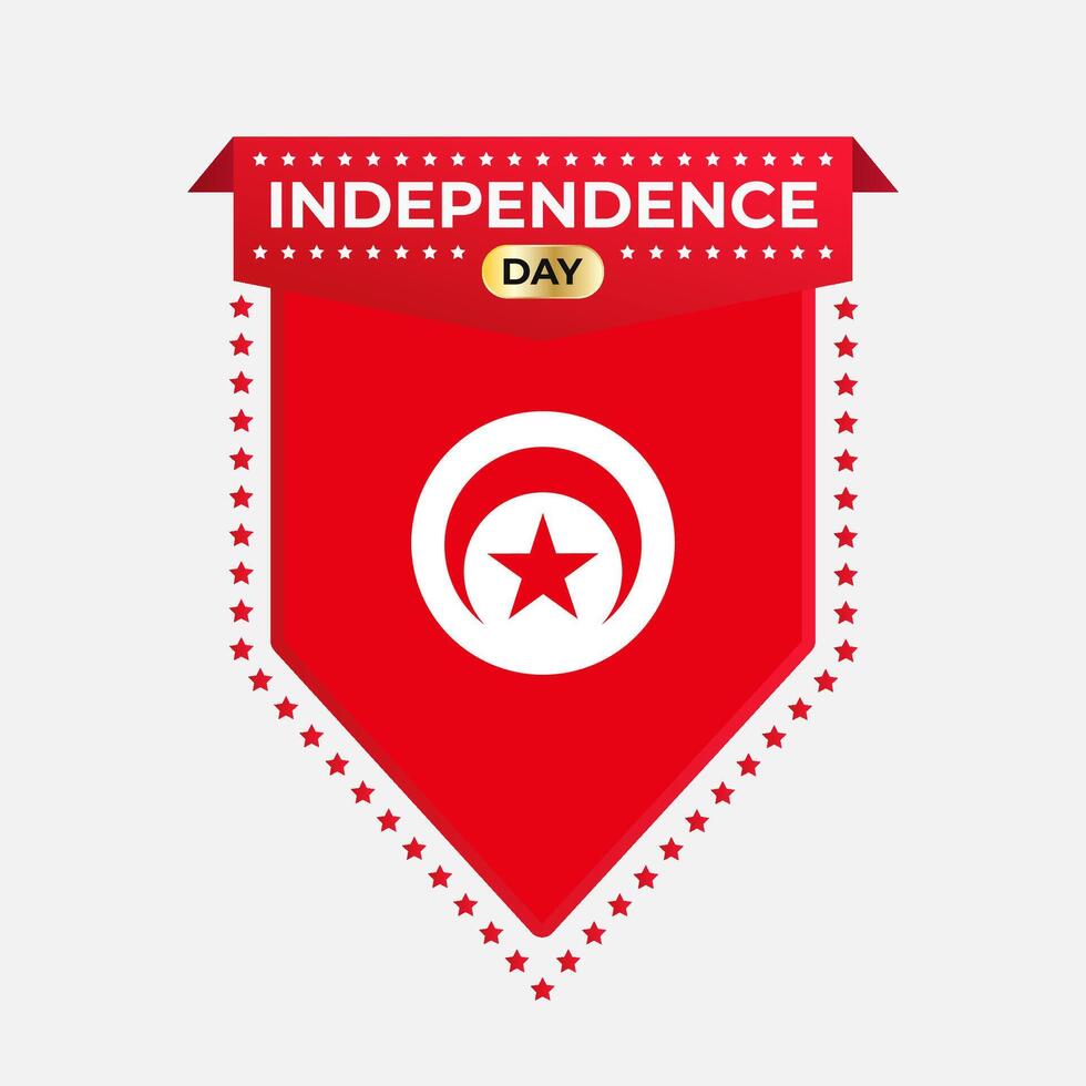 Tunisia Independence Day Banner Design vector