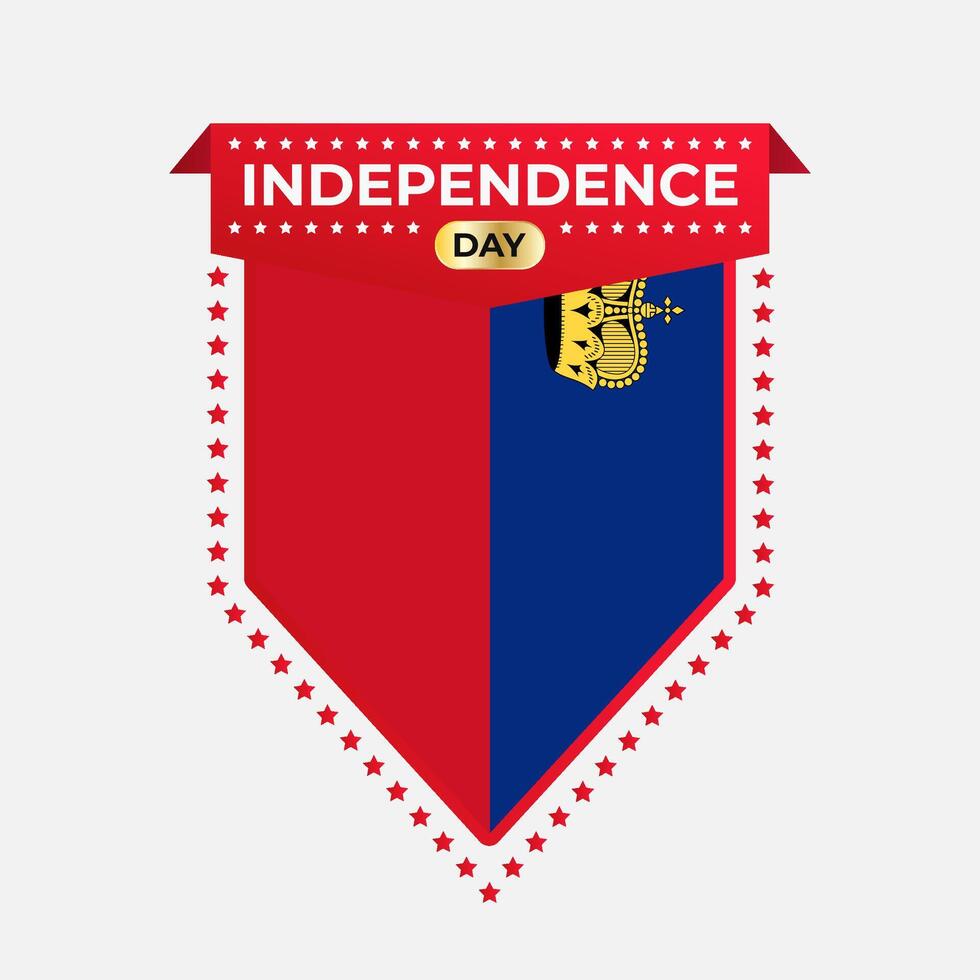 Liechtenstein Independence Day Banner Design vector