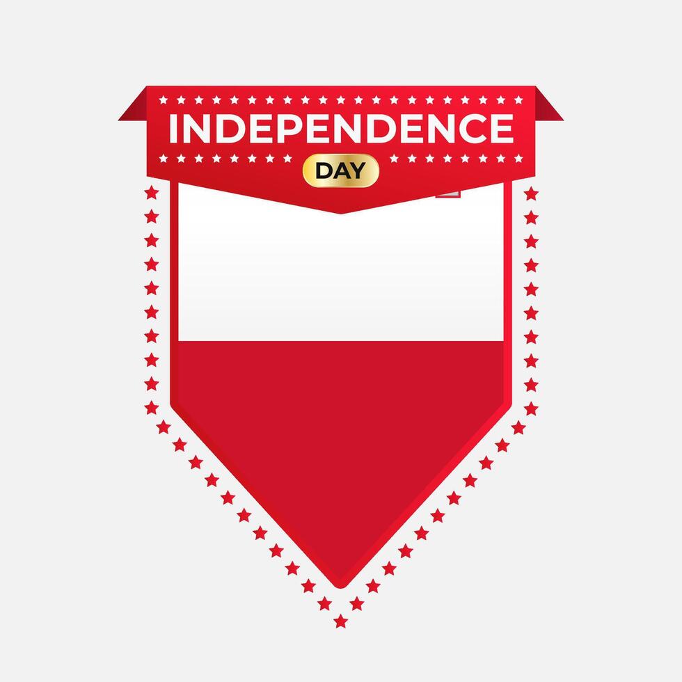 Malta Independence Day Banner Design vector