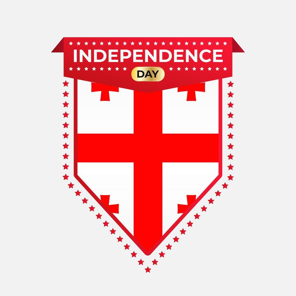 Georgia Independence Day Banner Design vector