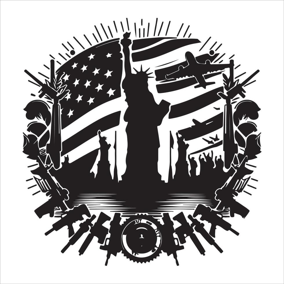 Patriots Day silhouette design with a Massachusetts white background eps download vector