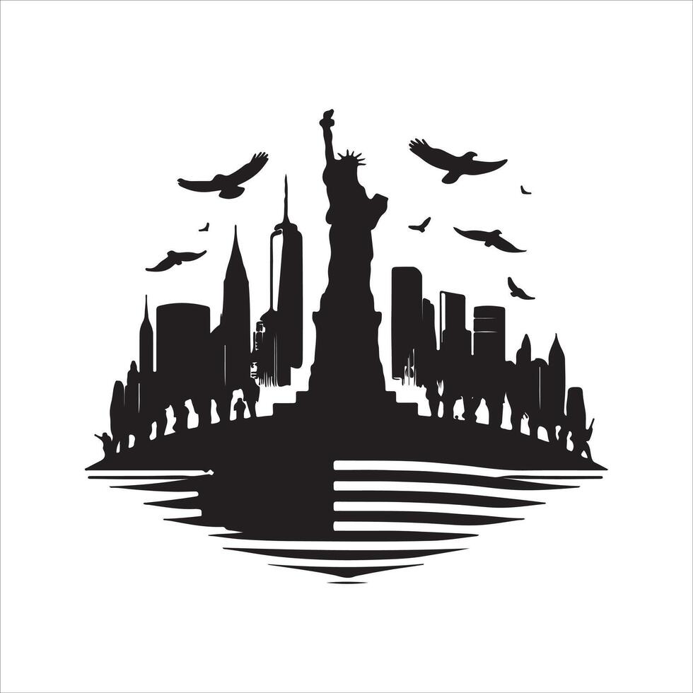 Patriots Day silhouette design with a Massachusetts white background eps download vector
