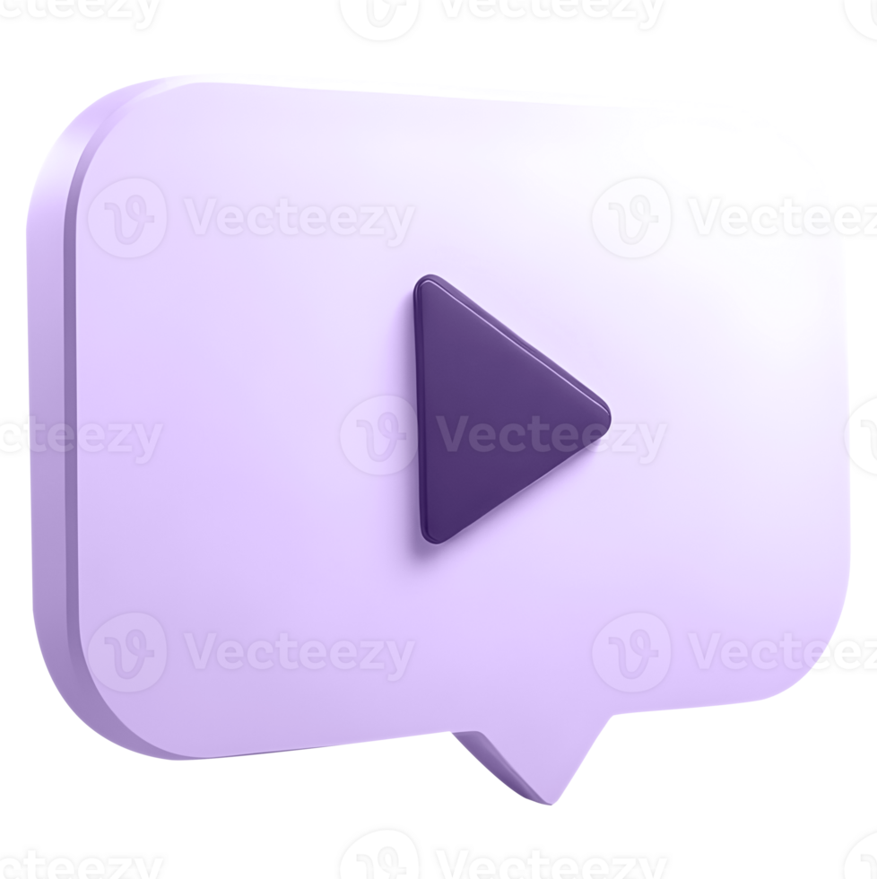 3D icon play png