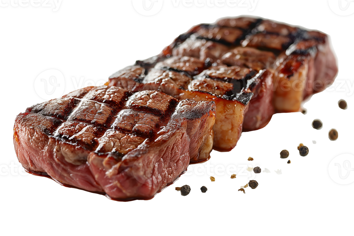 Grilled Steak with Peppercorns png