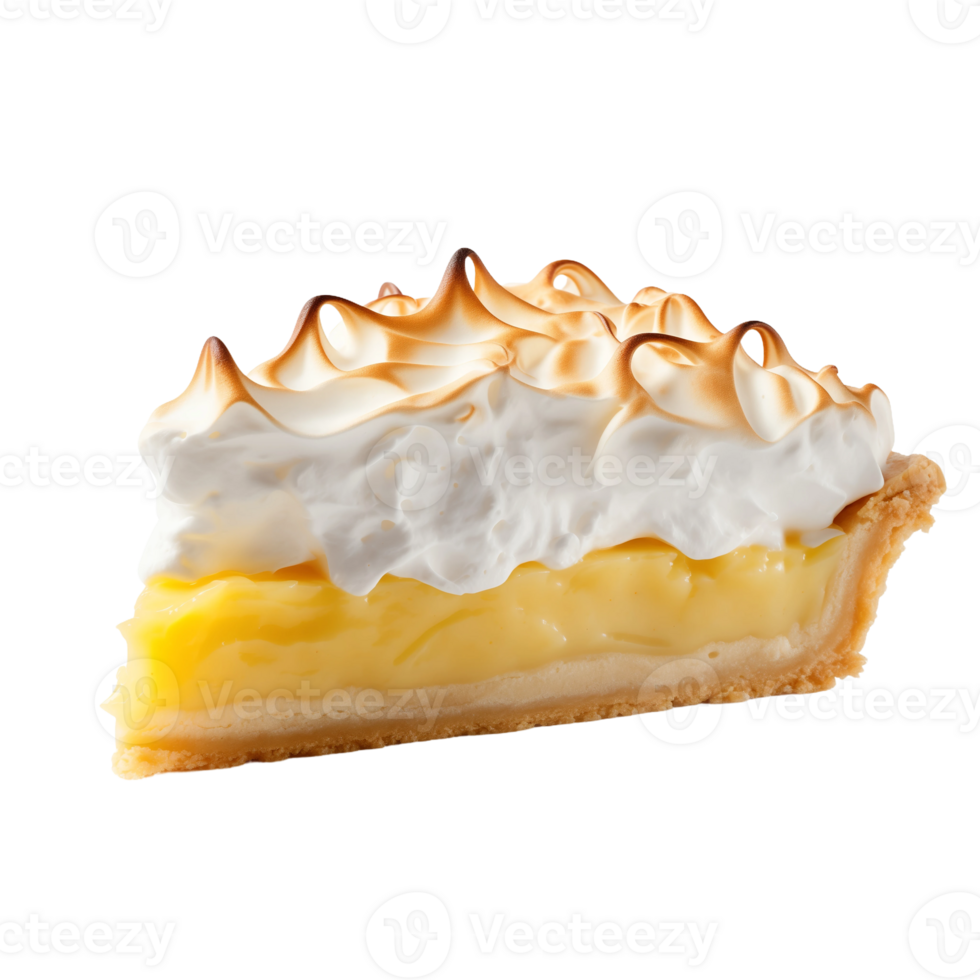 Lemon Meringue Pie Slice png