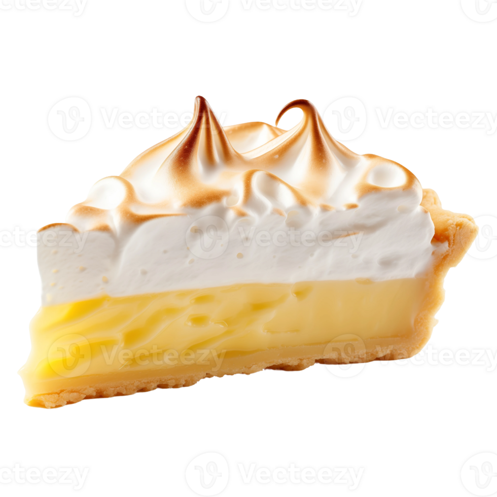 Lemon Meringue Pie Slice png