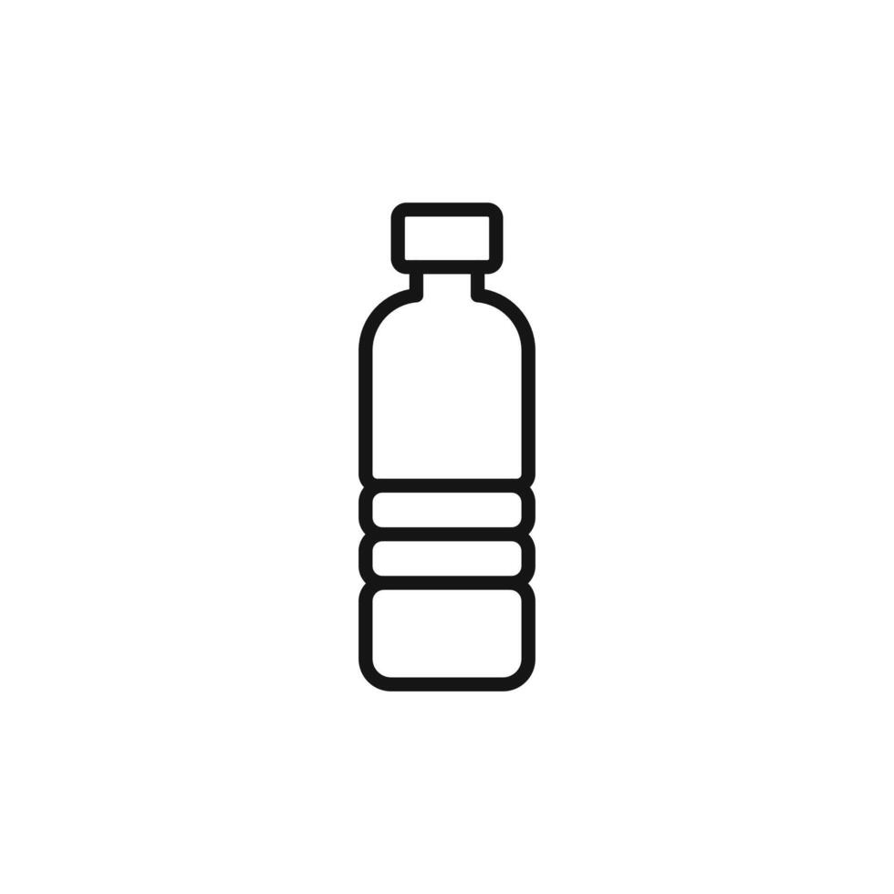 water bottle icon vector