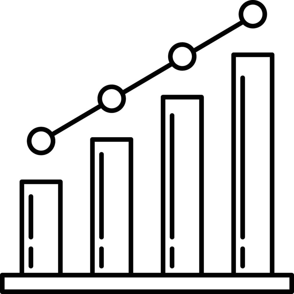 bar chart illustration design vector