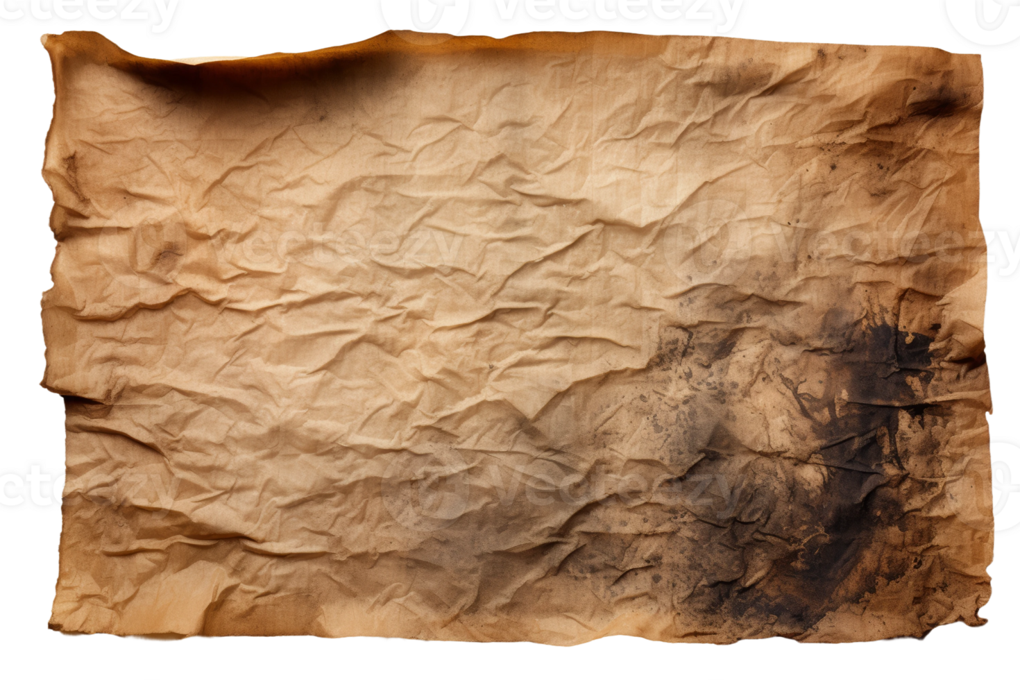 Burnt Paper Texture png