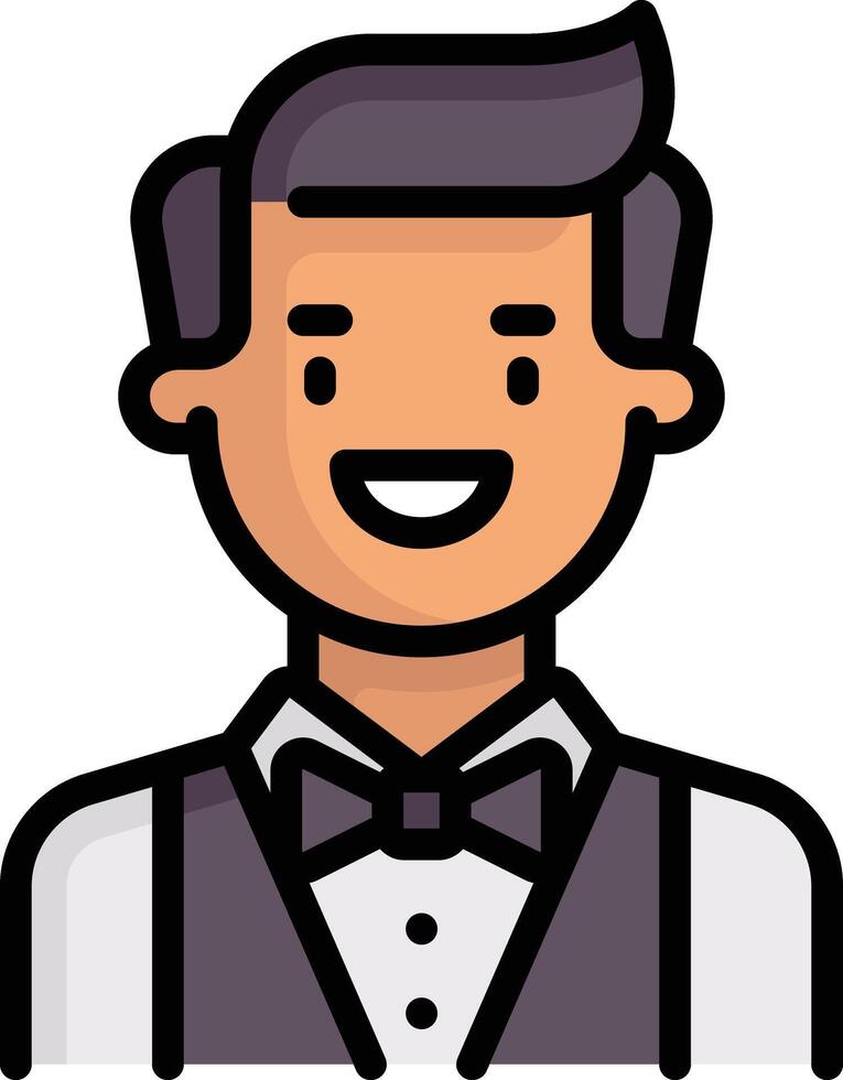 croupier illustration design vector