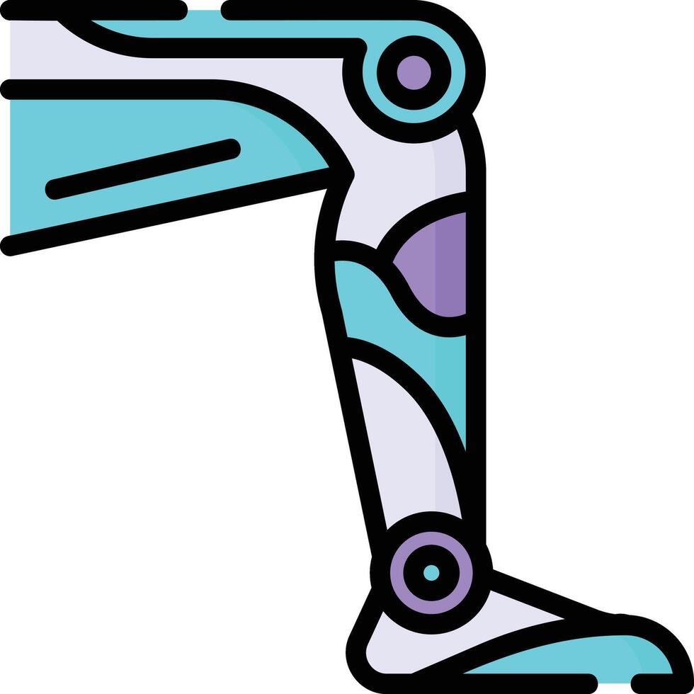 cyborg illustration design vector