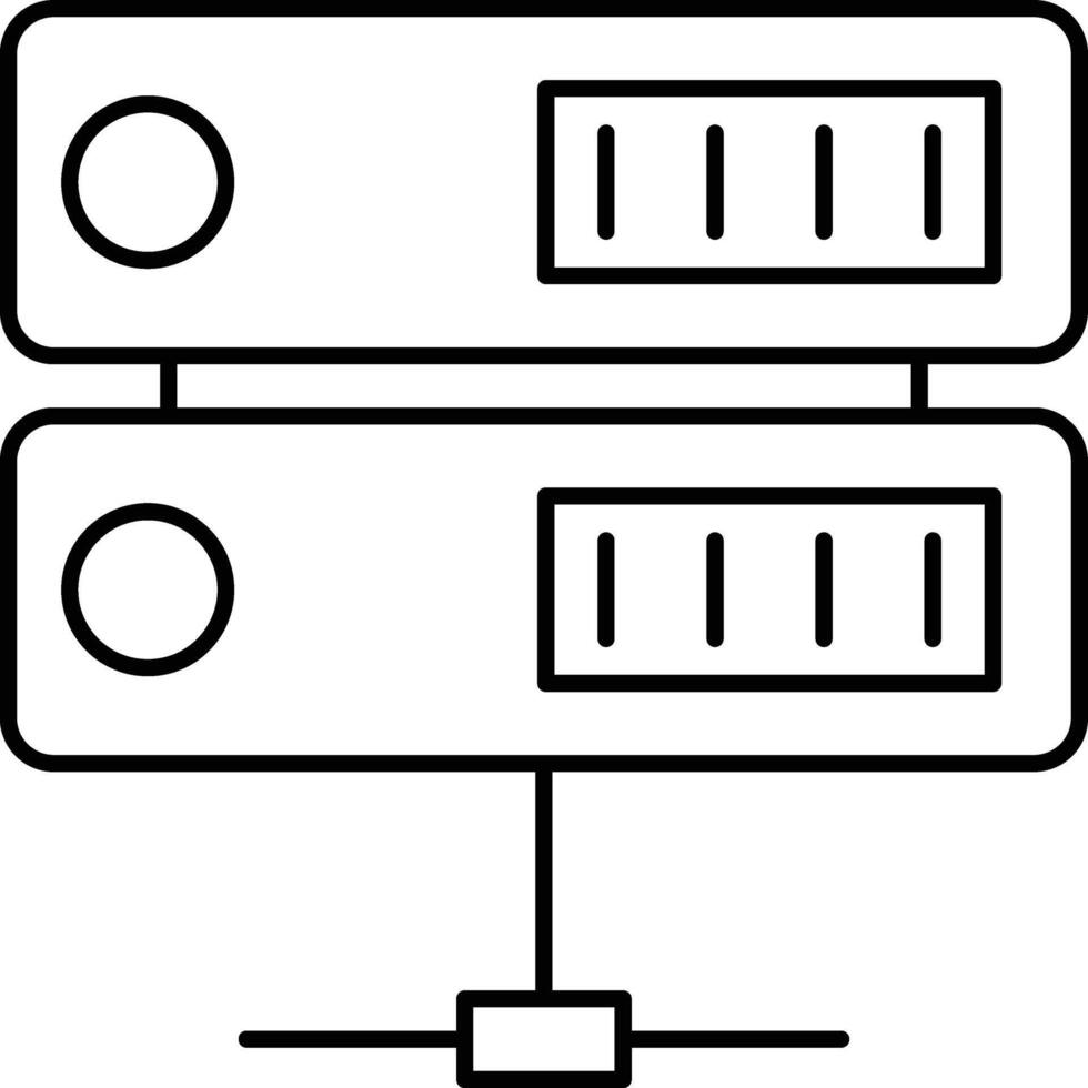 database illustration design vector
