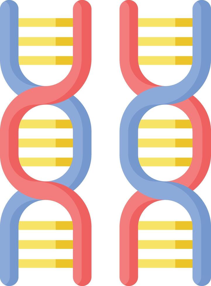 dna illustration design vector