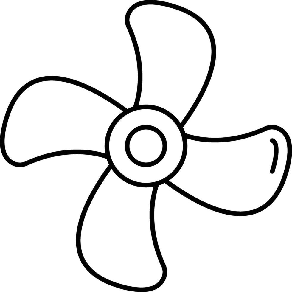 fan illustration design vector