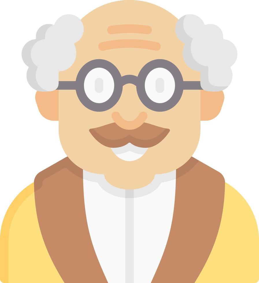 elderly illustration design vector