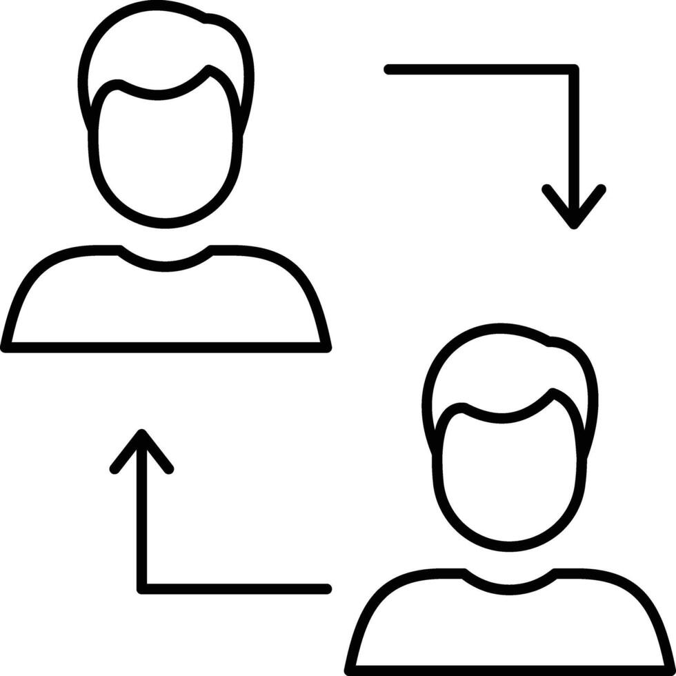 exchange illustration design vector