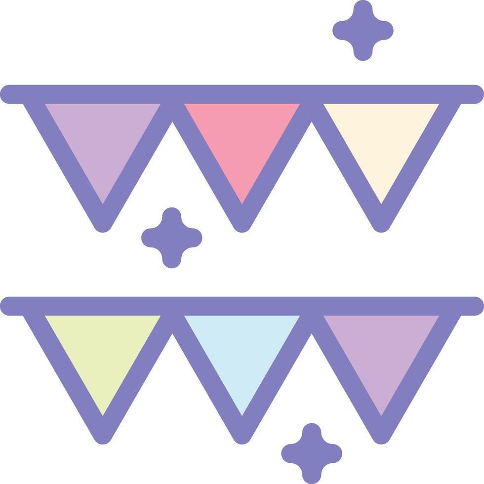 garlands illustration design vector