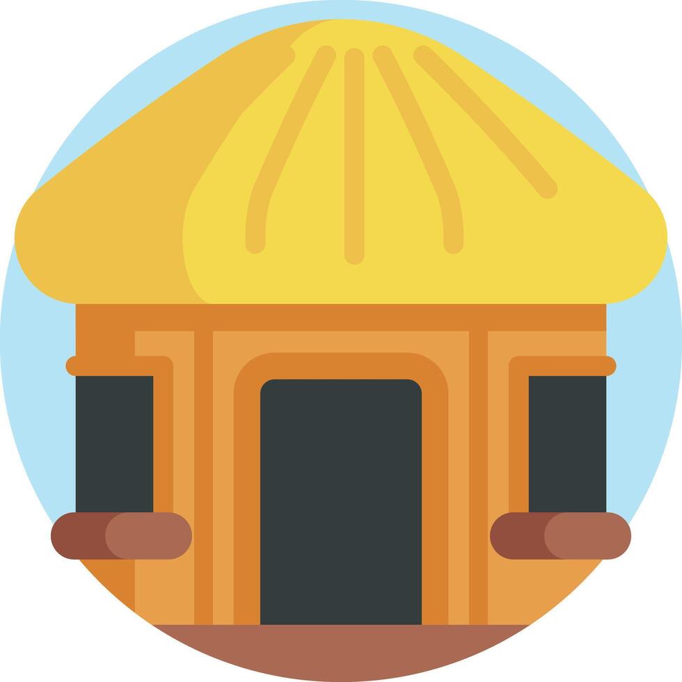 hut illustration design vector