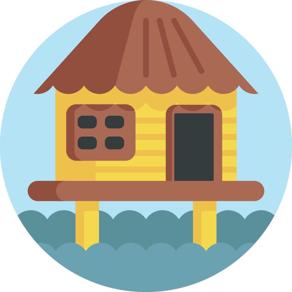 hut illustration design vector