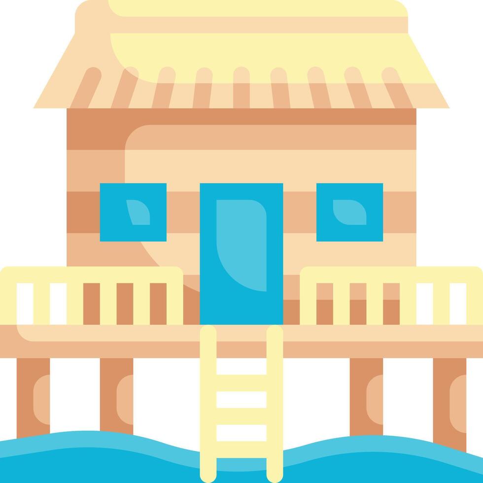 hut illustration design vector