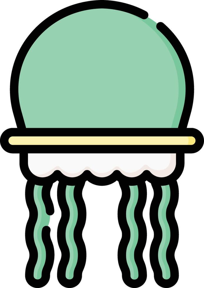 jellyfish illustration design vector